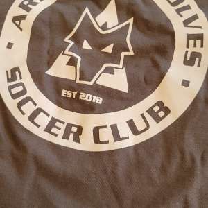 Wolves Dark Grey White Logo top