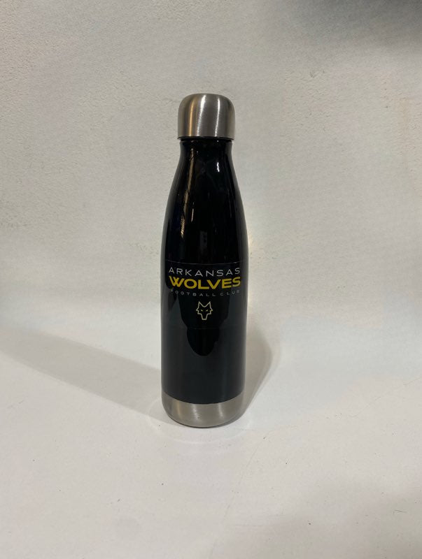 Two sided Wolves Flask