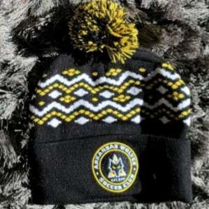 Wolves Black Beanie