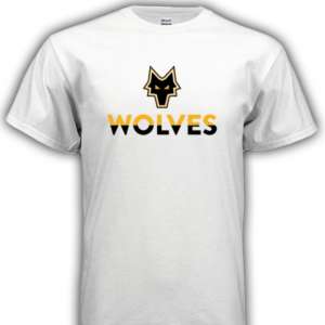 Wolves Two Tone White Shirt
