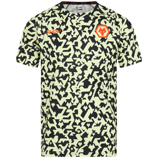 Pre Match T-Shirt - Black/Lime