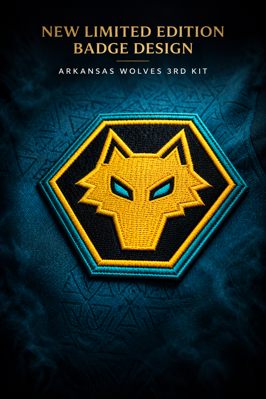 Arkansas Wolves 2026 Third Jersey – Turquoise