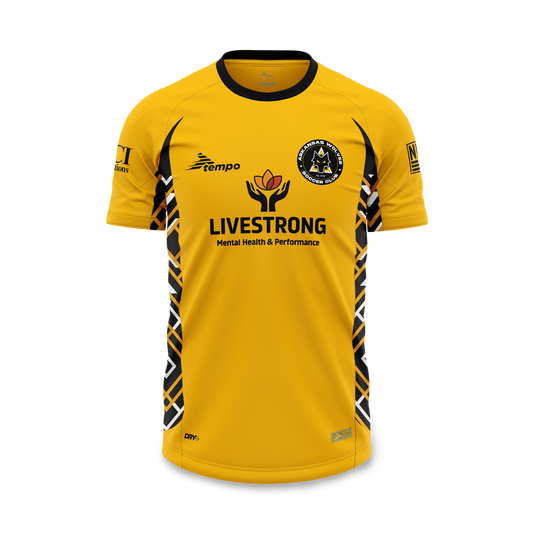 Arkansas Wolves 2026 Away Jersey – Yellow