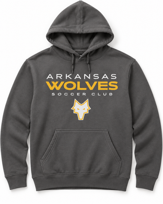 Wolves Charcoal Hoodie