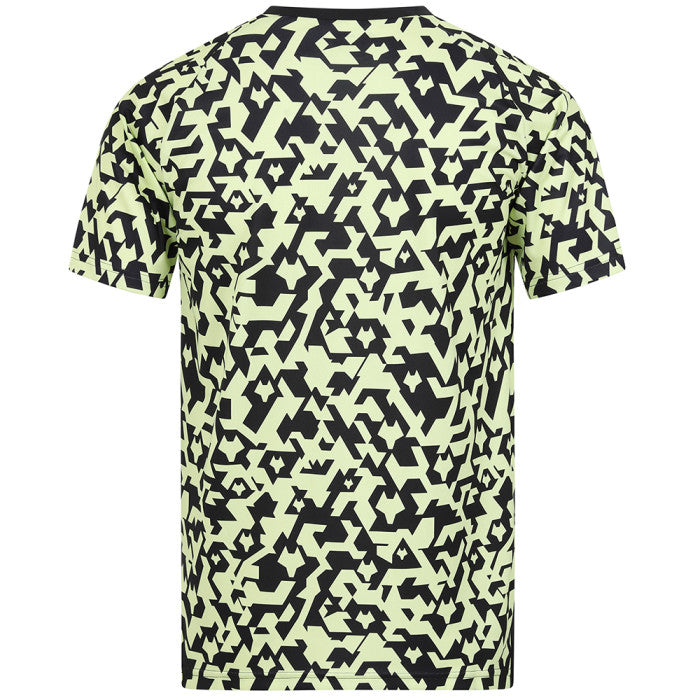 Pre Match T-Shirt - Black/Lime