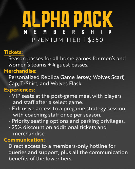 Alpha Pack Membership